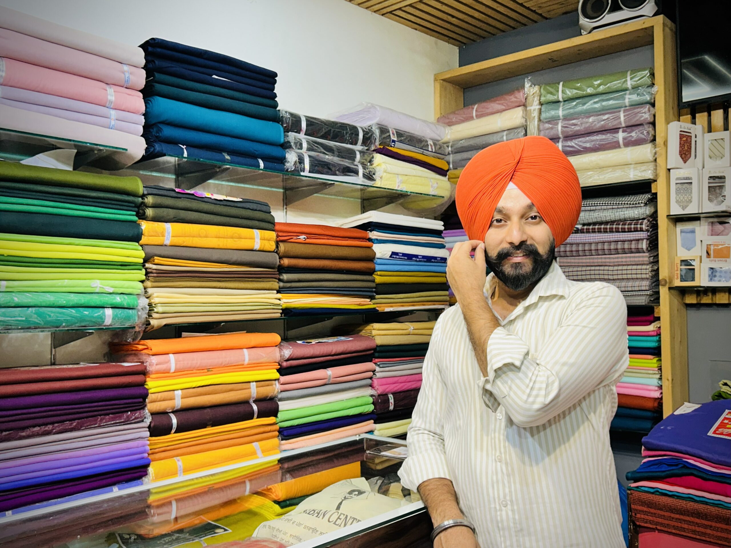 soft, lightweight, 100% cotton fabric.